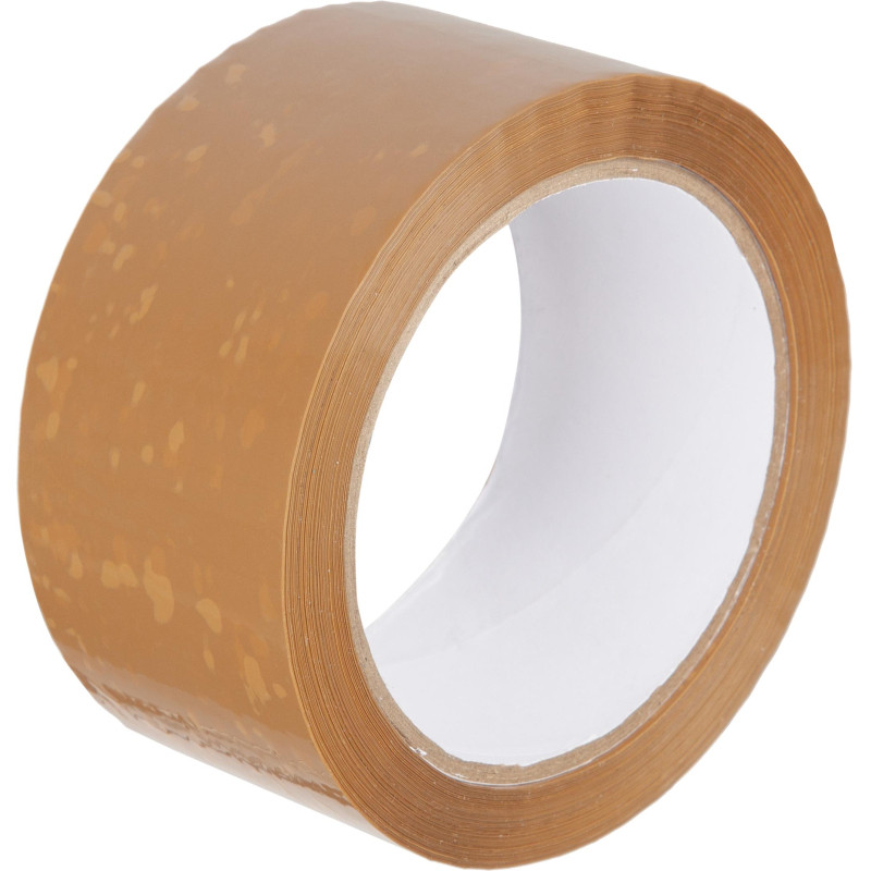 Клейкая лента упаковочная 48мм х 66м 45мкр коричневая 6 шт/уп СПб