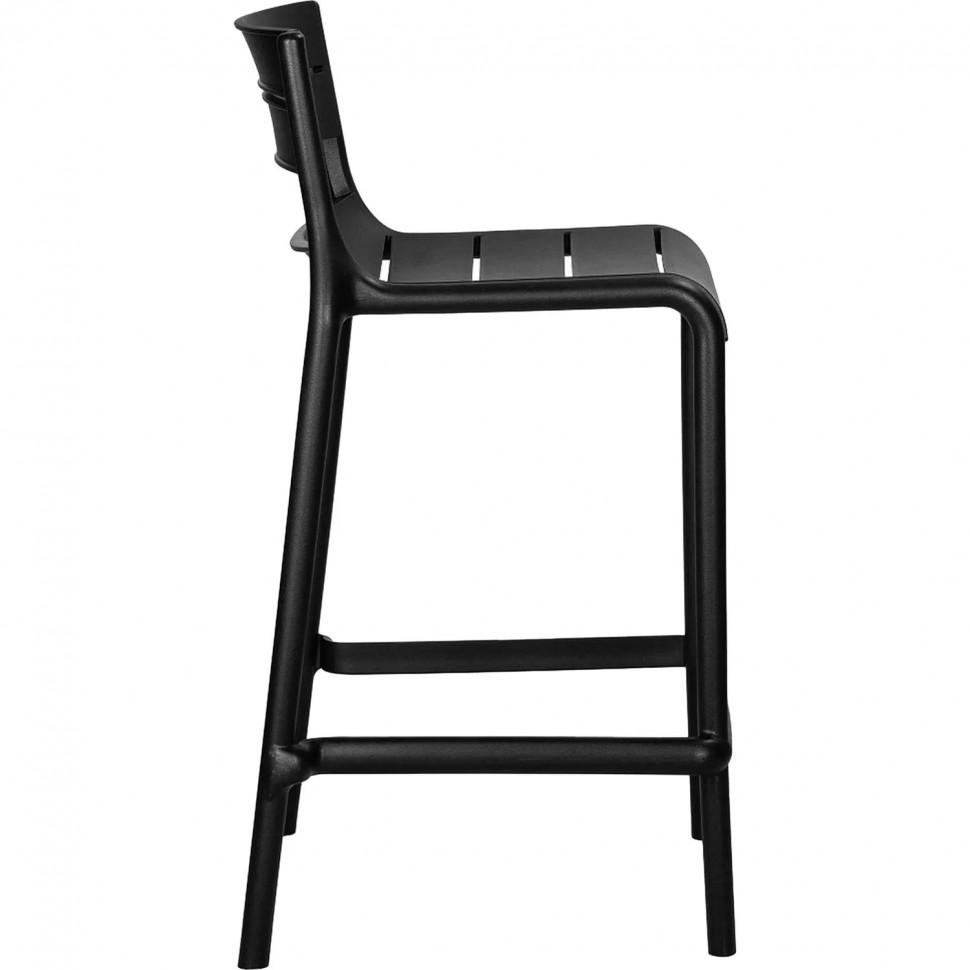 Стул полубарный 0MX_LO_DOBRIN NESSA LMZL-PP905-1_P_B-03 черный