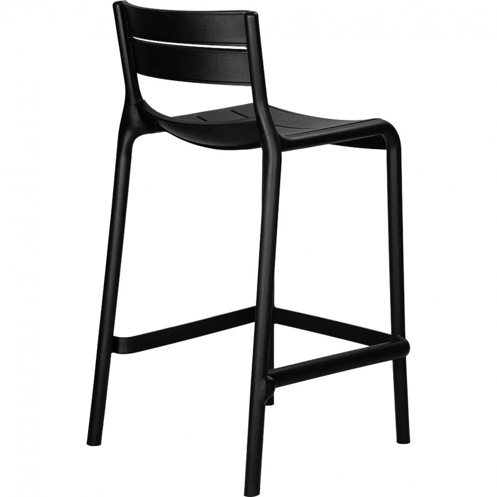 Стул полубарный 0MX_LO_DOBRIN NESSA LMZL-PP905-1_P_B-03 черный