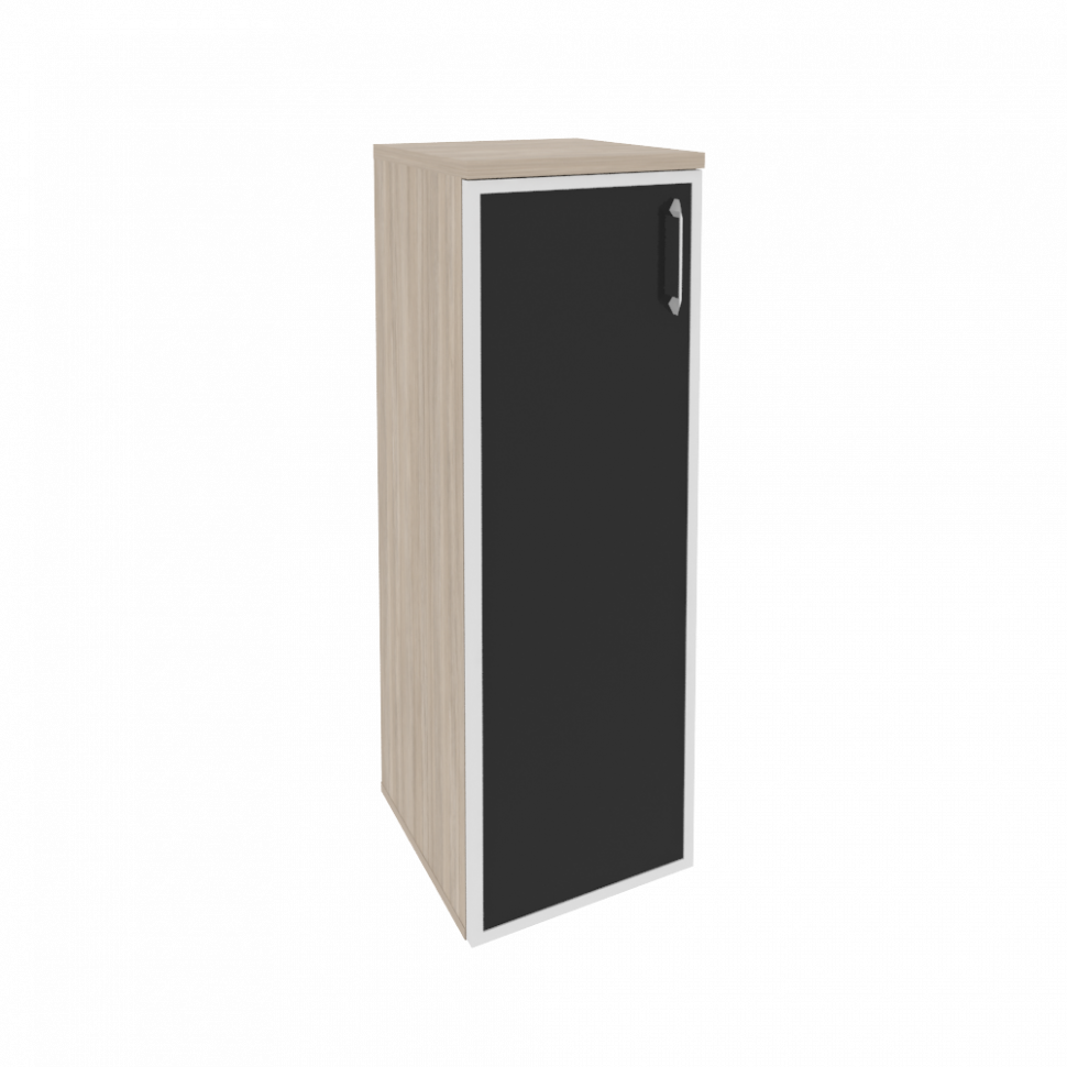 Onix Шкаф средний узкий левый O.SU-2.4 R (L) black Дуб Аттик/Cтекло Black 400*420*1207 Onix Шкаф средний узкий левый O.SU-2.4 R (L) black Дуб Аттик/Cтекло Black 400*420*1207