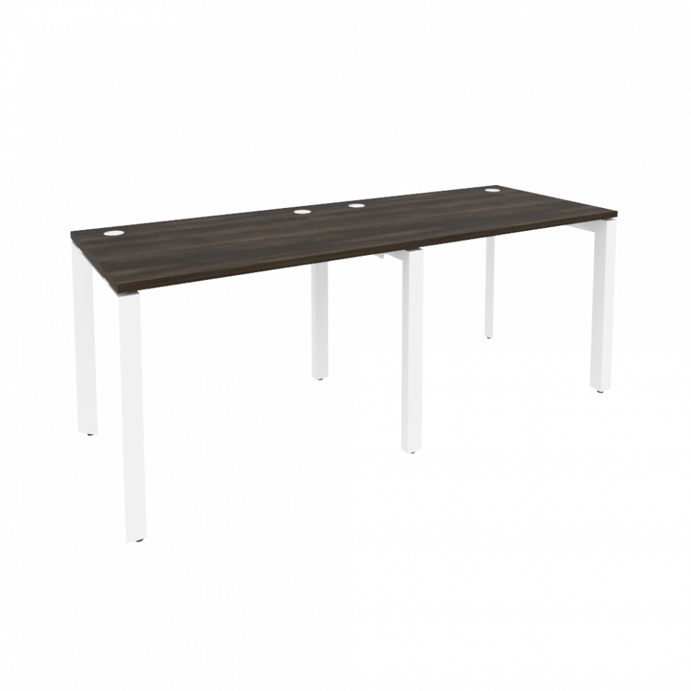 Onix Рабочая станция на П-образном м/к O.MP-RS-2.1.7 Дуб Мали/Металл Белый 1960*720*750