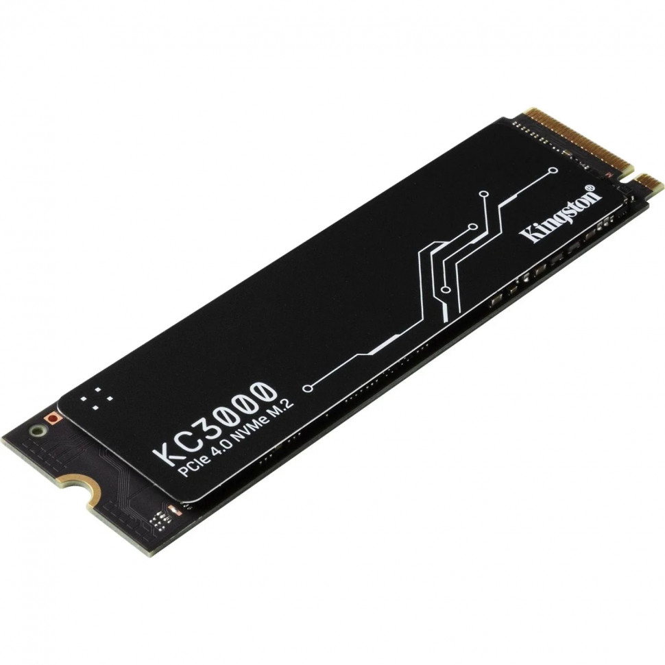 SSD накопитель Kingston KC3000 512ГБ, M.2 2280, PCI-E4x4(SKC3000S/512G)