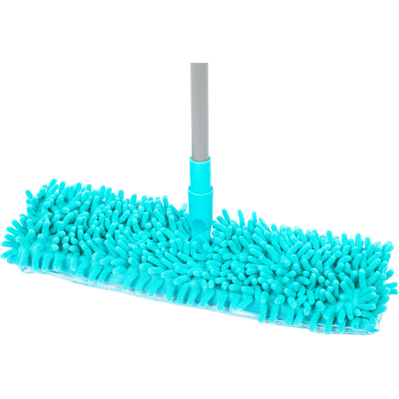 Швабра двухсторонняя д/сух и влажн уборки телескоп ручка 75-130см HD1051AC