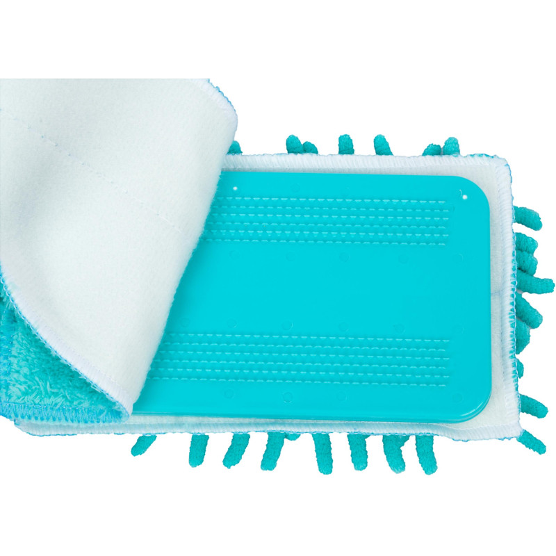 Швабра двухсторонняя д/сух и влажн уборки телескоп ручка 75-130см HD1051AC