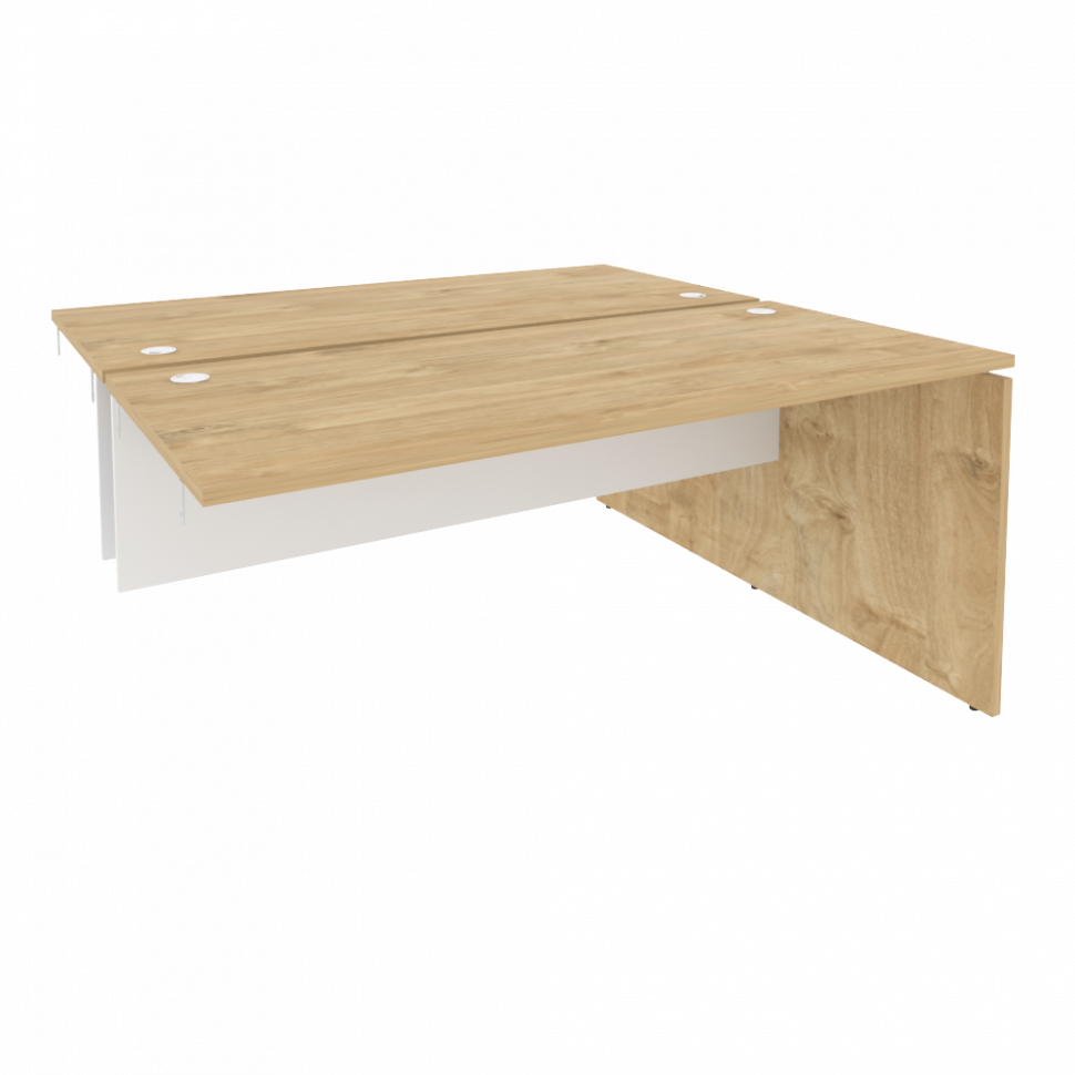 Onix Наборный элемент рабочей станции O.2.NRS-4.7 Тиквуд Светлый/Белый Бриллиант 1580*1475*750