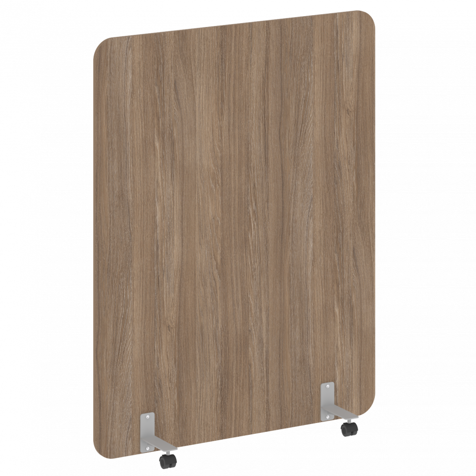 R-line Перегородка на металлических опорах, на роликах DP.R-140-180 Дуб Аризона/Металл Серый 1400*18