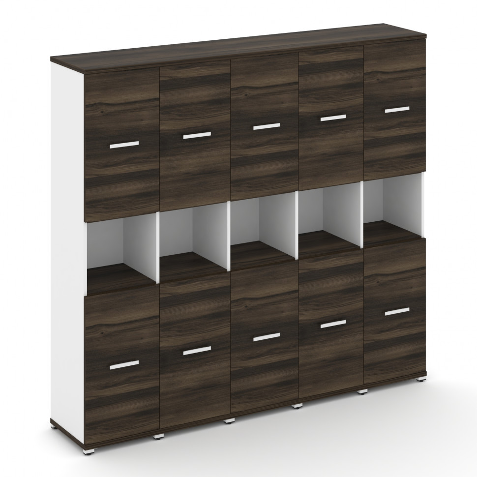 Concept Шкаф 5 узких секций, 5 ниш CN.STU-553 W Дуб Мали/Белый Бриллиант/Металл Белый 2084*420*1922 Concept Шкаф 5 узких секций, 5 ниш CN.STU-553 W Дуб Мали/Белый Бриллиант/Металл Белый 2084*420*1922