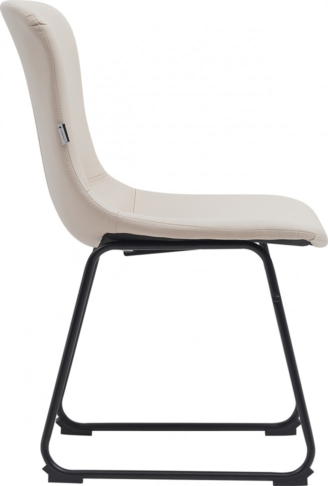 Кресло для посетителей Everprof Expo (Экспо) CF Экокожа Бежевый