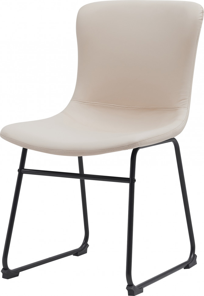 Кресло для посетителей Everprof Expo (Экспо) CF Экокожа Бежевый