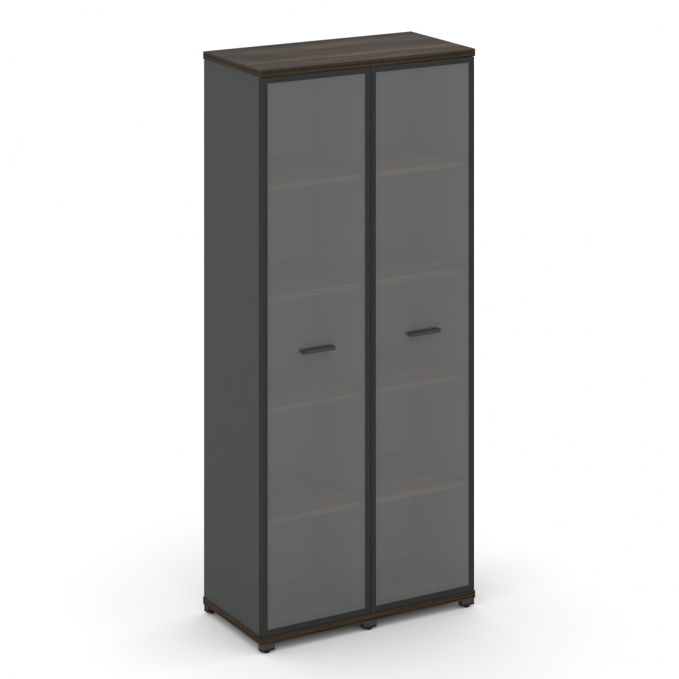 Concept Шкаф 2 узкие секции, 5 ниш CN.STU-528 RPB A Дуб Мали/Антрацит/Металл Антрацит/Прозрачный 836 Concept Шкаф 2 узкие секции, 5 ниш CN.STU-528 RPB A Дуб Мали/Антрацит/Металл Антрацит/Прозрачный 836