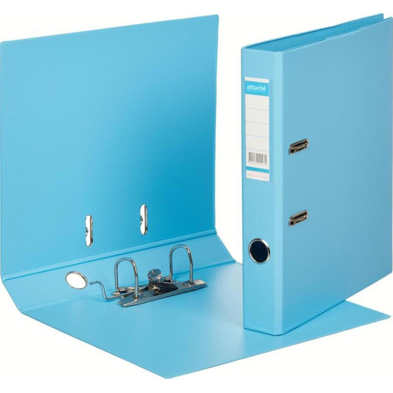 Папка-регистратор Strong Line 50мм,небесн-голуб,ПБП2,карм.кор