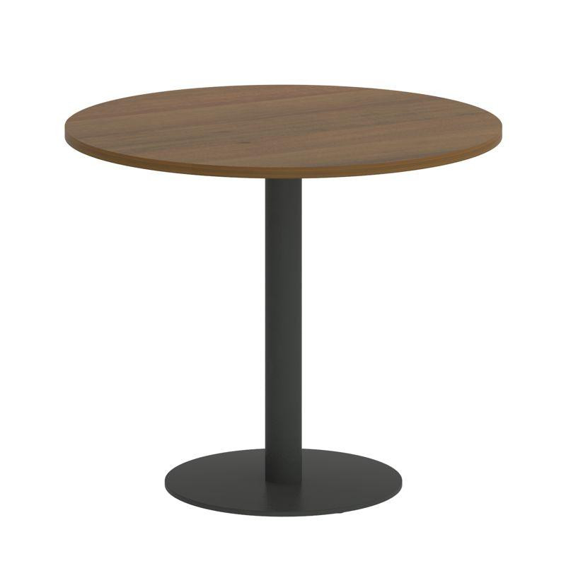 Riva Стол круглый А.СПРГ-1 Орех Гварнери/Металл Антрацит 900*900*750