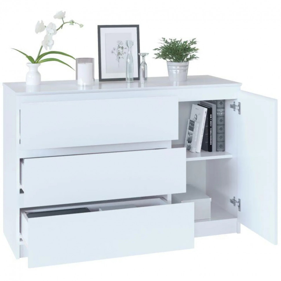 Комод Сокол Т-3р  Белый