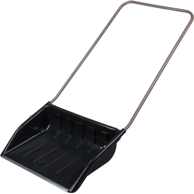 Движок для уборки снега (скреп)РусТрейд пласт50x70х130см ал.ручка зи-00626