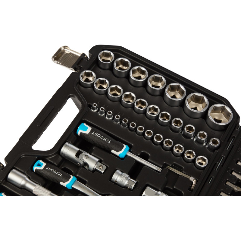 Набор инструмента TOPFORT 94 предметов  1/4 и 1/2