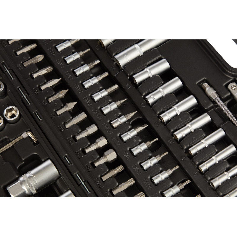 Набор инструмента TOPFORT 94 предметов  1/4 и 1/2