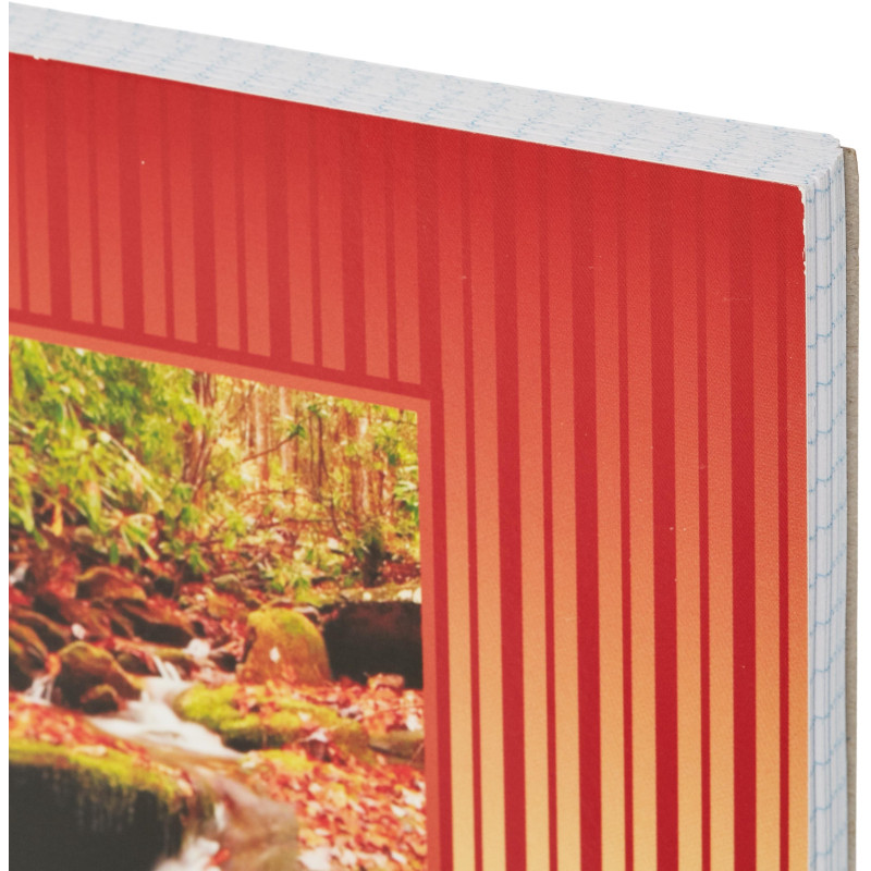 Тетрадь общая Attache,120л,клет,А5,спир,обл.лак.карт