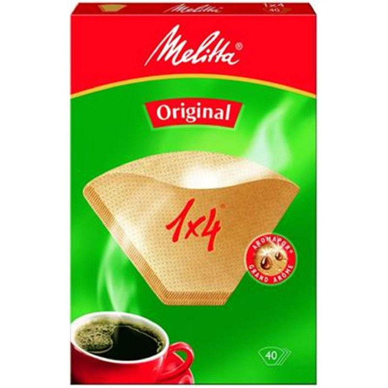 Фильтр бумаж. д/кофеварок MELITTA 0100702, 1х4/40,корич
