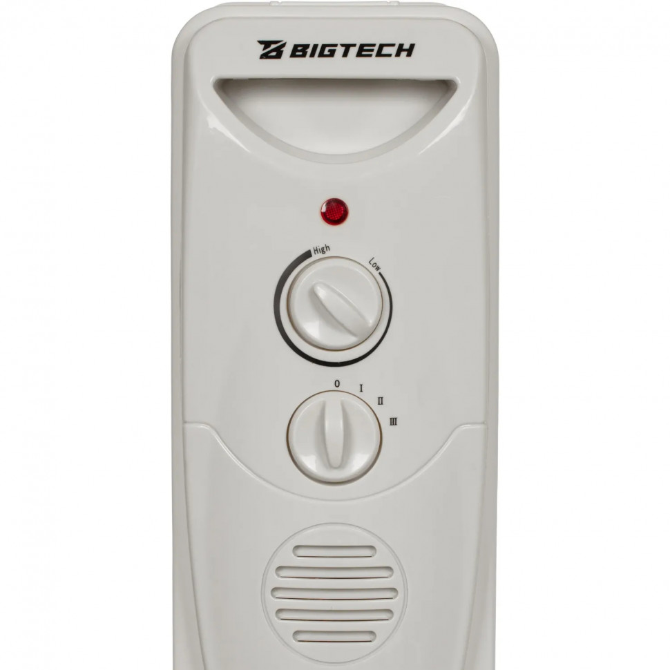 Радиатор BigTech WBH001 10A, масляный (5 секций 1000 Вт)