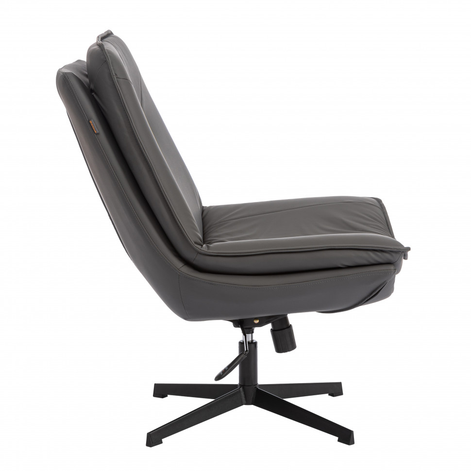 Кресло лаунж Cosmo экокожа, Sharp Графит