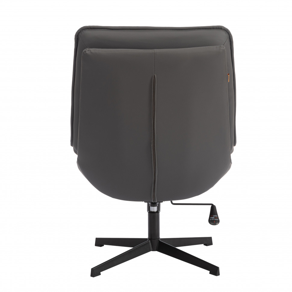 Кресло лаунж Cosmo экокожа, Sharp Графит