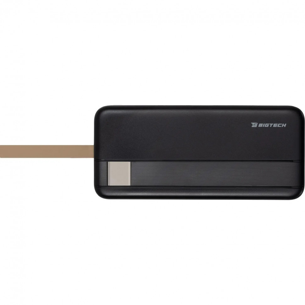 Внешний аккумулятор BigTech (BT-PB-30-BL-8) 30000 mAh черный