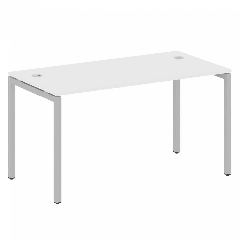 Metal System Quattro Стол письменный на П-образном м/к 40БП.СП-3 Белый/Металл Серый 1400*720*750 Metal System Quattro Стол письменный на П-образном м/к 40БП.СП-3 Белый/Металл Серый 1400*720*750