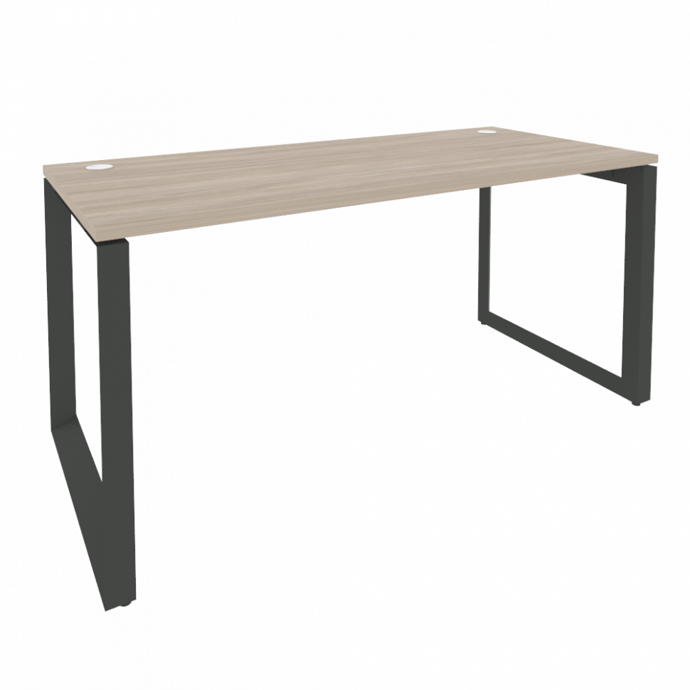 Onix Стол рабочий на О-образном м/к O.MO-SP-4.7 Дуб Аттик/Металл Антрацит 1580*720*750