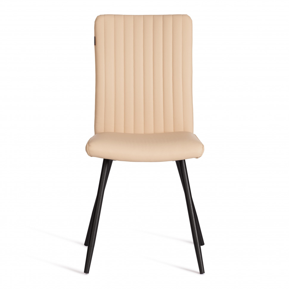 Стул обеденный Monte Carlo/Монте Карло (2шт. в упаковке) Тренд, экокожа, бежевая, 49х51х93см