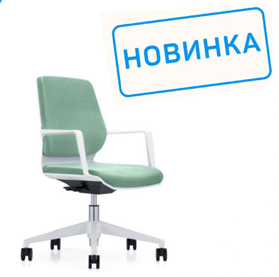 Кресло Colt B1903 Белый пластик/Лазурный SF1110