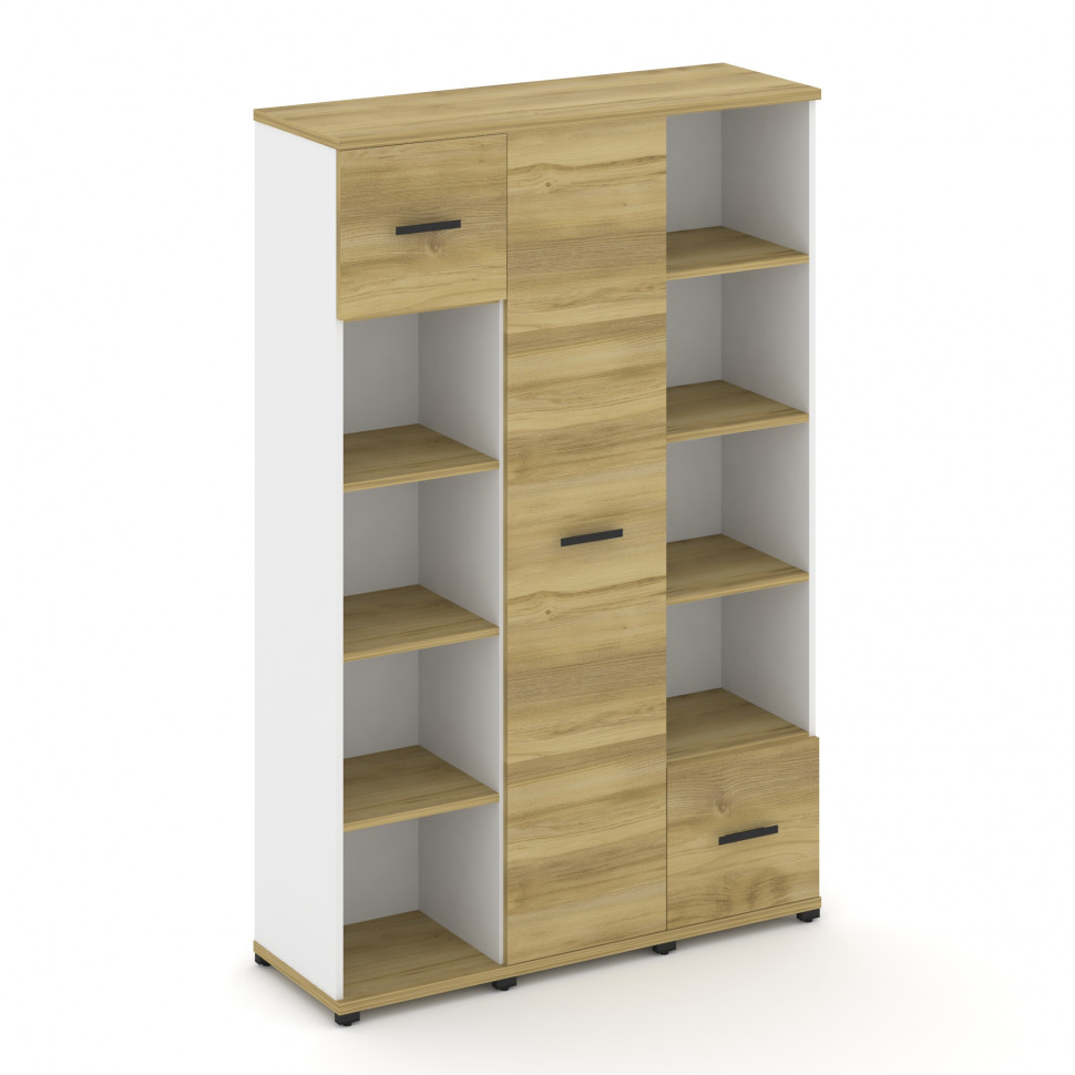 Concept Набор №534.U CN.STUN-534 B Дуб Винченцо/Белый Бриллиант/Металл Черный 1252*420*1922 Concept Набор №534.U CN.STUN-534 B Дуб Винченцо/Белый Бриллиант/Металл Черный 1252*420*1922