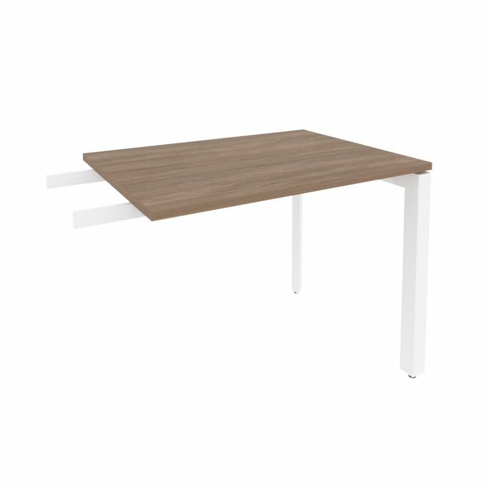 Onix Брифинг-приставка на П-образном м/к O.MP-BR-9 Дуб Аризона/Металл Белый 980*720*750