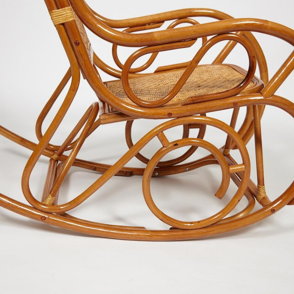 Кресло-качалка MILANO (разборная) / без подушки / ротанг top quality, 58x136x103 см, Cognac (коньяк) Кресло-качалка MILANO (разборная) / без подушки / ротанг top quality, 58x136x103 см, Cognac (коньяк)