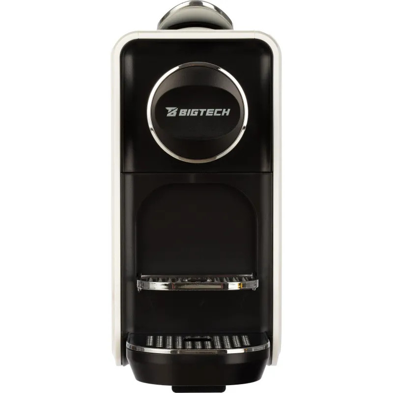 Кофемашина капсульная BigTech EСM302W, 0,7литра, 1400 Вт, белая