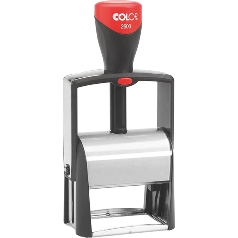 Датер автоматический со своб.полем метал.S2660Bank 58х37мм дата ЦИФР.4мм Co