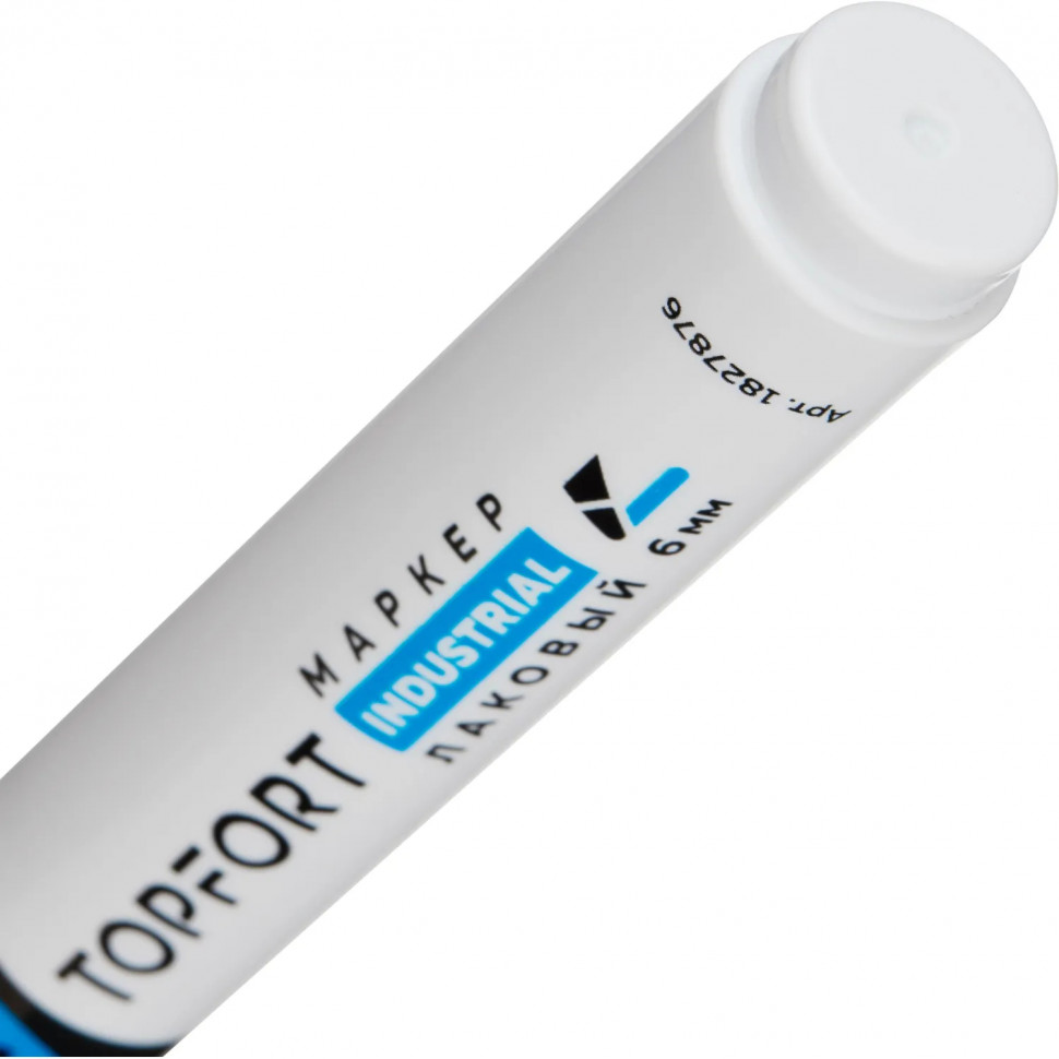 Маркер лаковый Topfort Industrial 6 мм зеленый