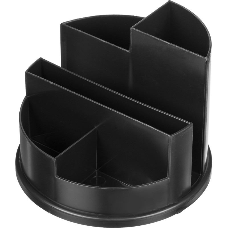 Подставка-органайзер д/канц.мелочей Attache Line 6 отд черный 140х140х105мм Подставка-органайзер д/канц.мелочей Attache Line 6 отд черный 140х140х105мм