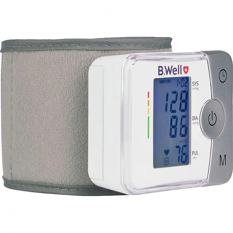 Тонометр B.Well MED-57 на запястье с поверкой