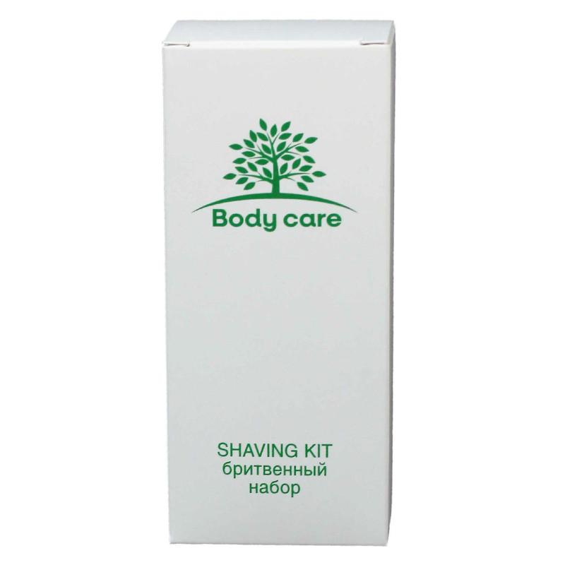 Набор бритвенный  Luscan Body care картон,200шт