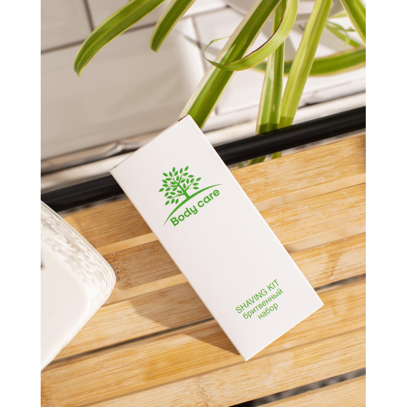 Набор бритвенный  Luscan Body care картон,200шт