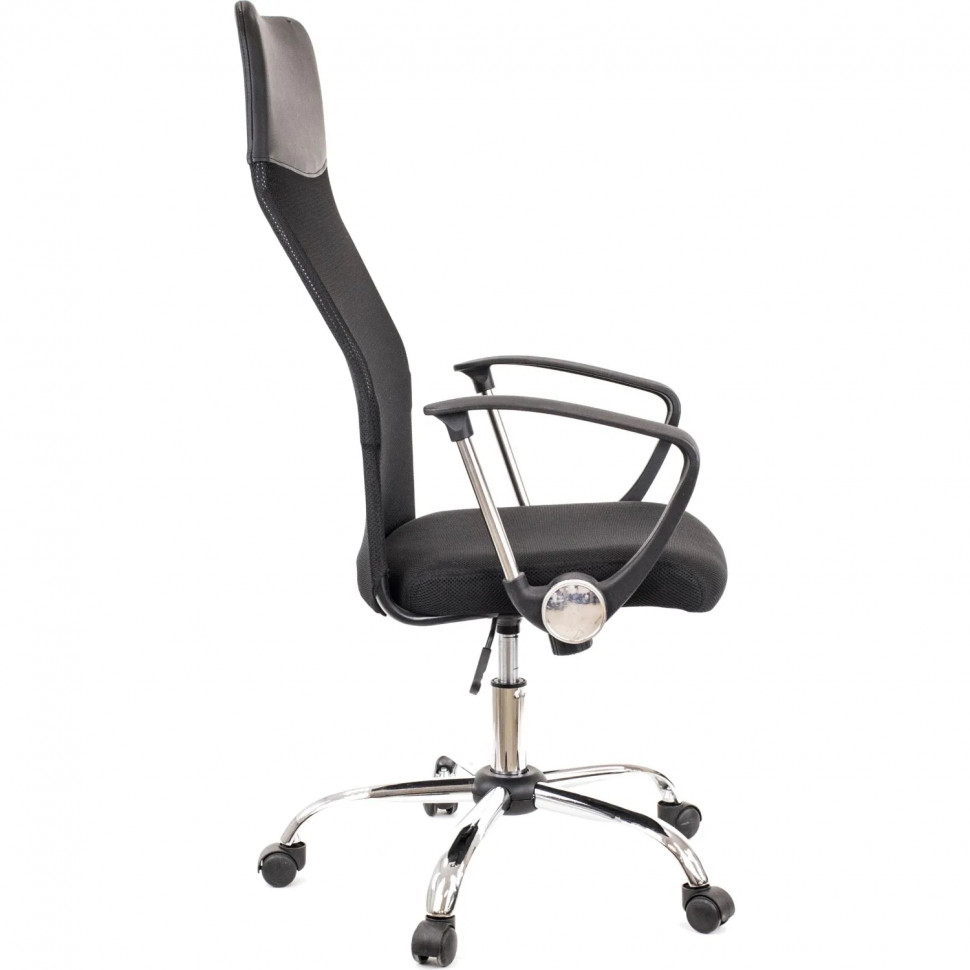 Кресло EV_ Everprof Ultra T сетка/ткань черный, хром