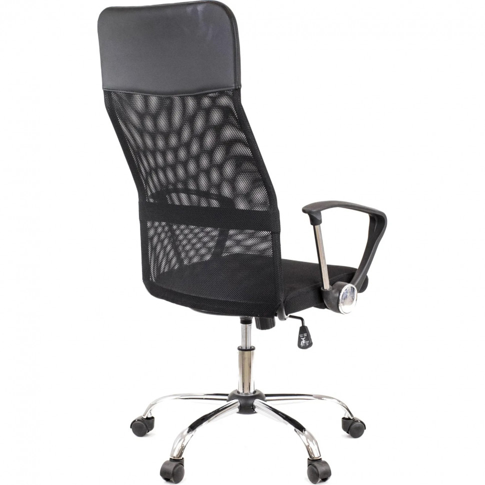 Кресло EV_ Everprof Ultra T сетка/ткань черный, хром
