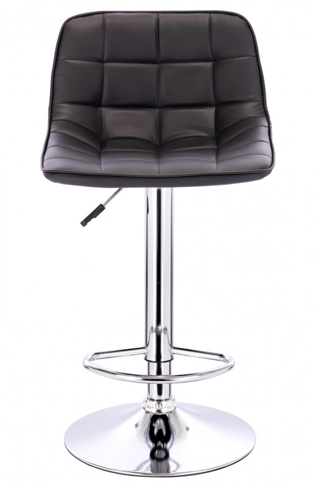 Стул барный Everprof Cooper (Купер) Экокожа Черный