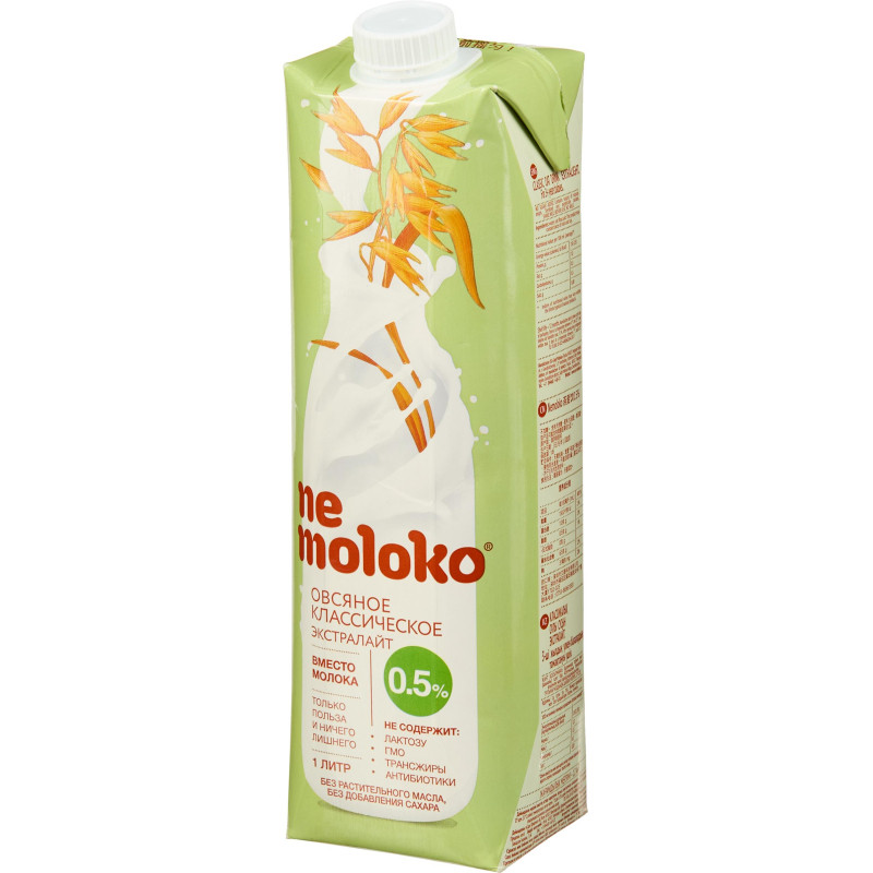 Напиток овсяный Nemoloko классический экстралайт 1 л 1981