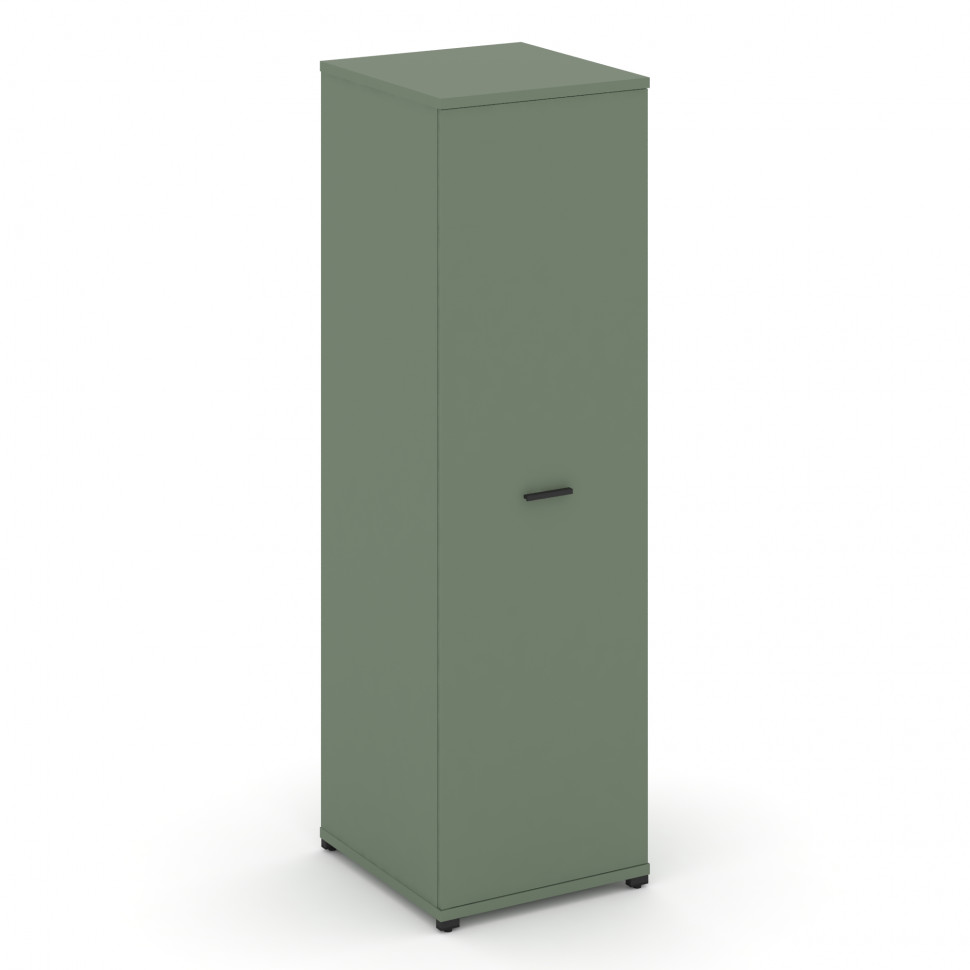 Concept Гардероб узкий глубокий CN.GB.E-003 B Кобо/Металл Черный 570*600*1922