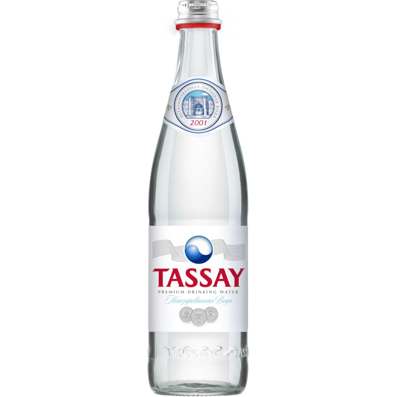 Вода питьевая Вода TASSAY негазированная стекло 0,5л