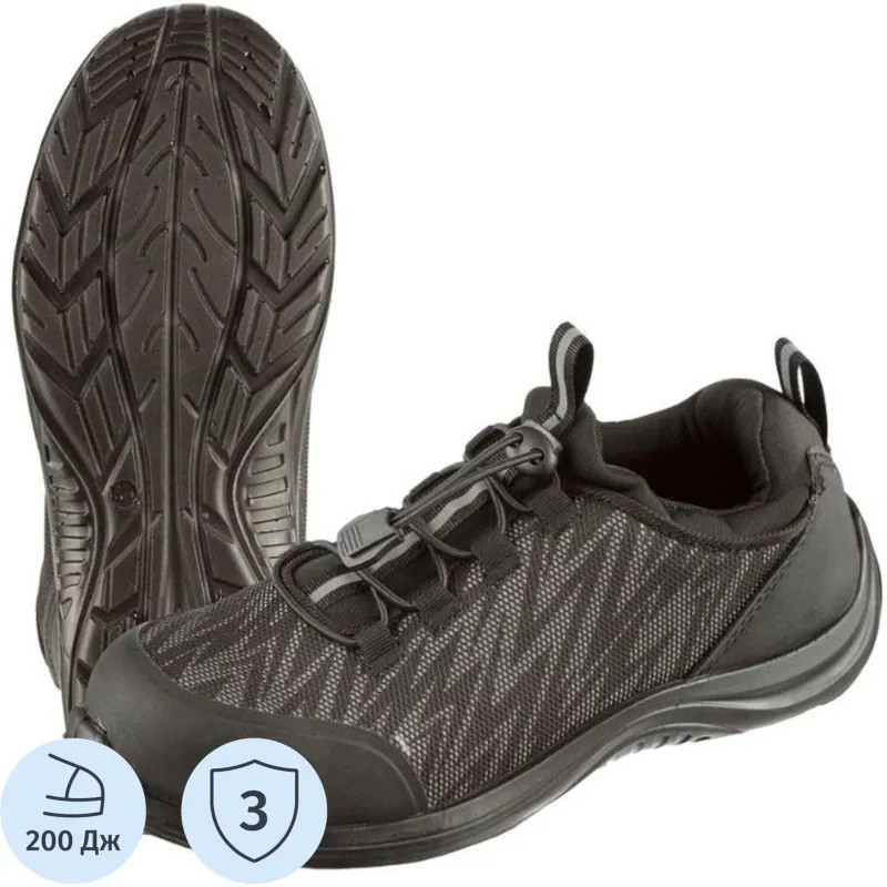 Полуботинки (кроссовки) Мистраль Light ПУ с МП р. 38 (135559)