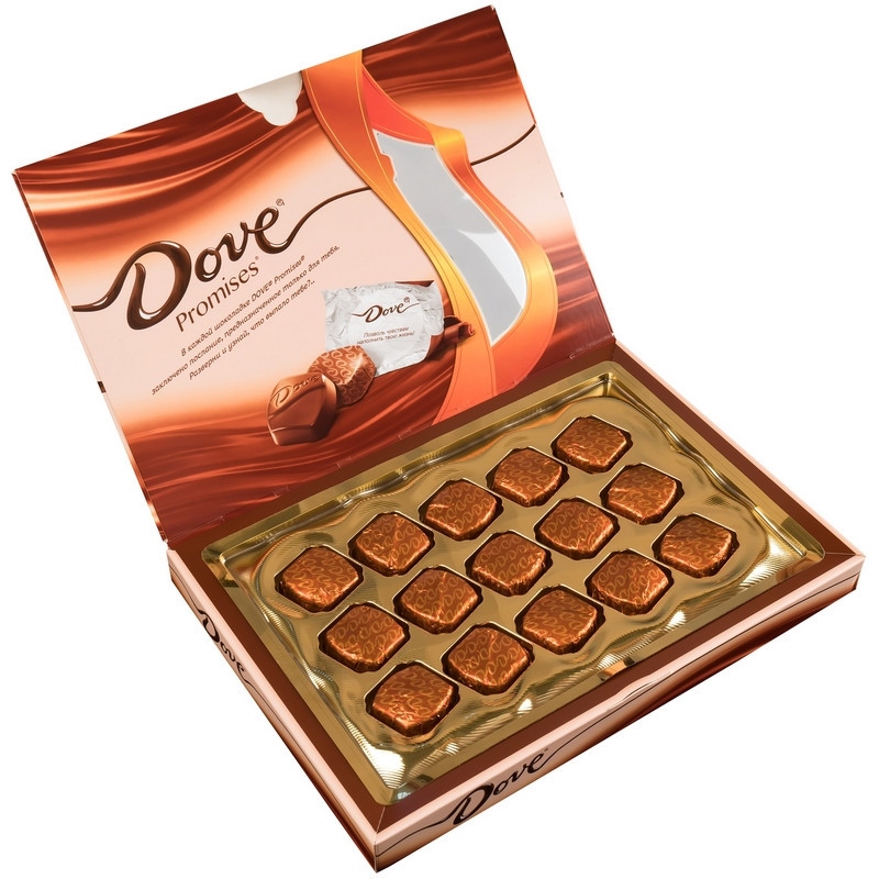 Конфеты Шоколад Dove Promises молочный 120г