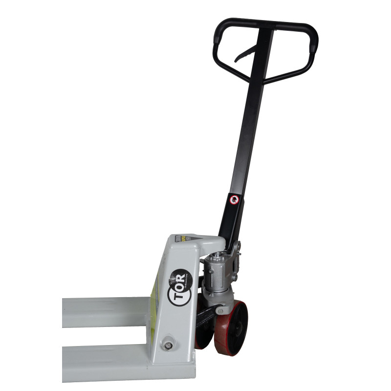 Тележка гидравлическая 3000 кг 1150 мм TOR RHP(BF) (ПУ колеса), 1010172