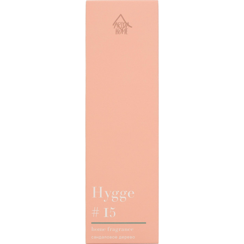 Аромадиффузор с палочками Hygge #15  Сандаловое дерево 100 мл 100-310